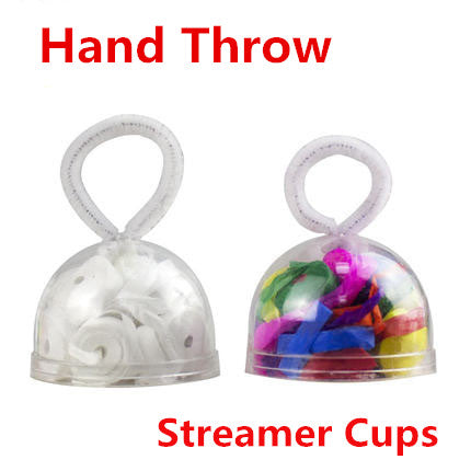 Streamer Celebration Cups (8 Pack)