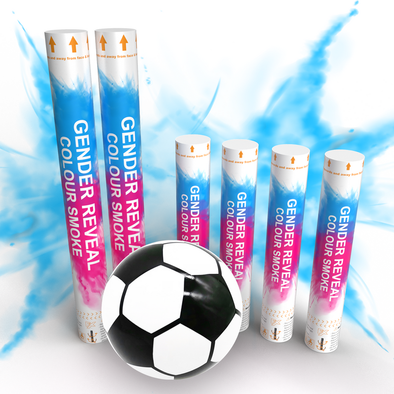 Gender Reveal Holi Cannon & Sports Ball Pack