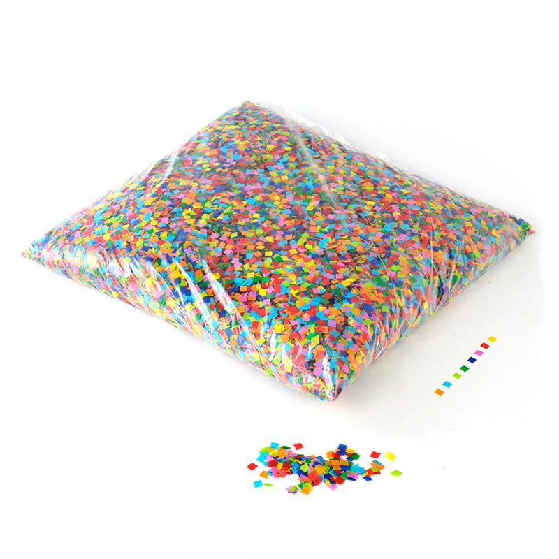 1kg Square 6mm Tissue Confetti
