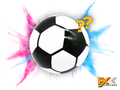 Gender Reveal Exploding Soccer Balls