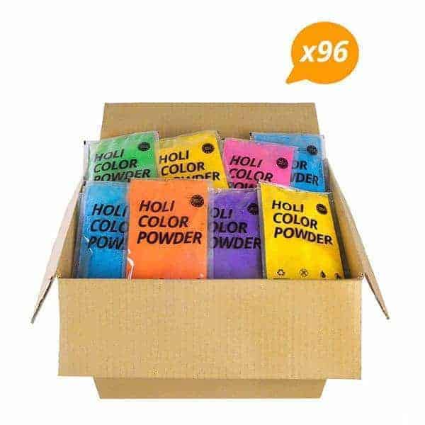 Holi Powder Mixed 96x75g Pack