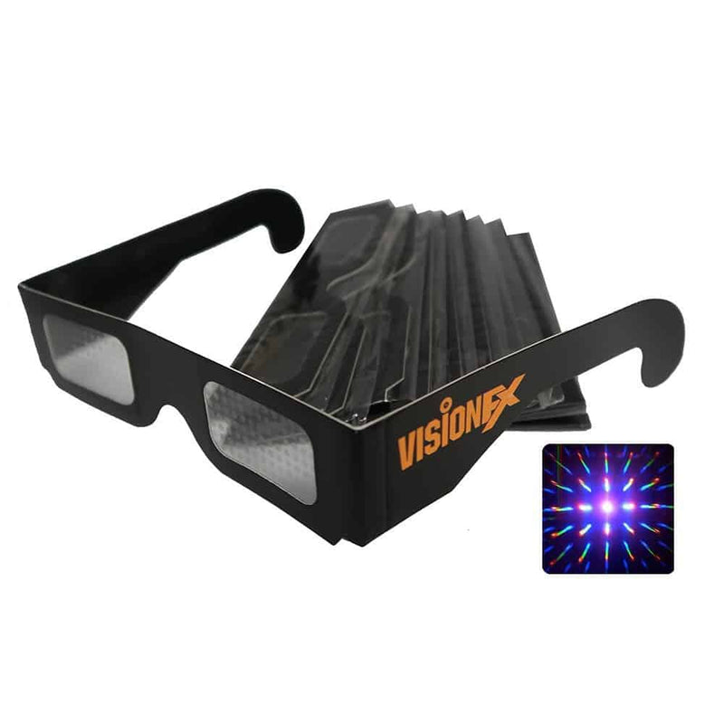 Paper Diffraction Glasses (Clear)