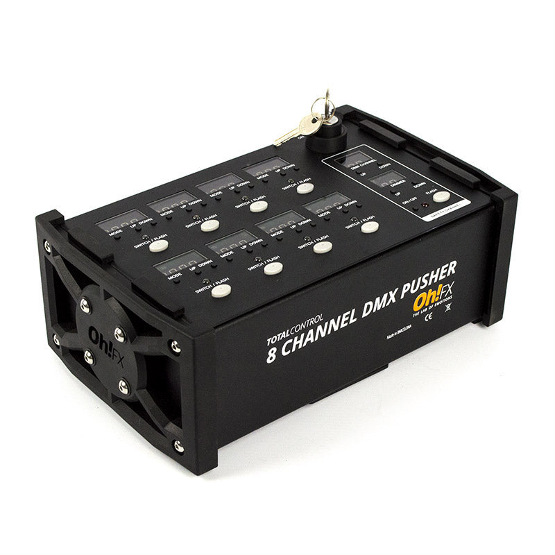 8 Channel DMX Switchpack/Pusher